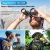 APEXEL 10-30X50 Binoculars Long Range High Magnification Compact HD Spyglass Powerful Binoculars for Hunting Camping Equipment