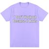 Funny I Don't Like To Workout Because It Hurts Print T Shirt Men Women Fashion High Quality T-shirts Loose Cotton Casual T-shirt