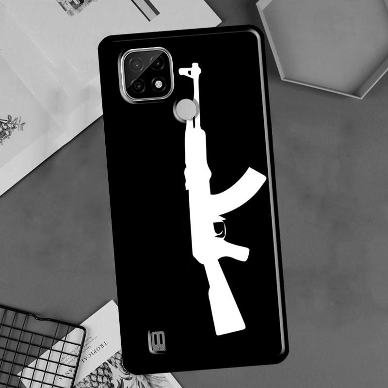 Чехол Ak 47 Gun для OnePlus 10 9 Pro 8T 9R 10R Nord2 для Realme 8 Pro 9 GT Neo 3 2 Master 8i 9i