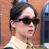 Oval Shape Sunglasses Women New Stylish Anti-reflective Sun Glasses for Women Fashion Trendy Ladies Sunglasses