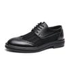2025 New Formal Men Leather Shoes Brand Designer Platform Casual Shoes Wedding Dress Oxfords Shoes All-match Men Work Footwear