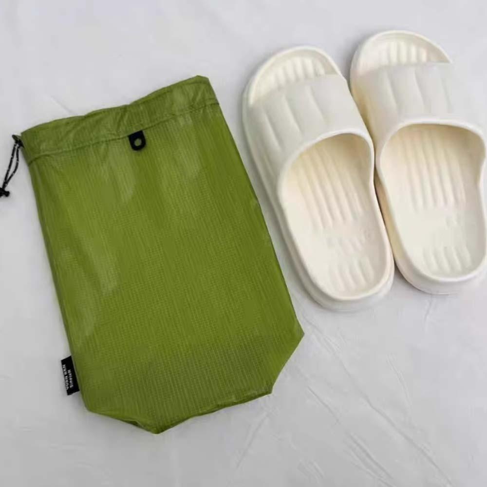 Silicon Coated Nylon Slippers Storage Bag Bundle Pocket Umbrella Organizers Pouch Fitness