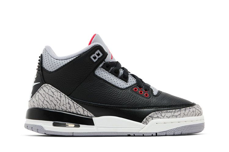 Jordan 3 Ретро Черный Цемент (2024) (GS)