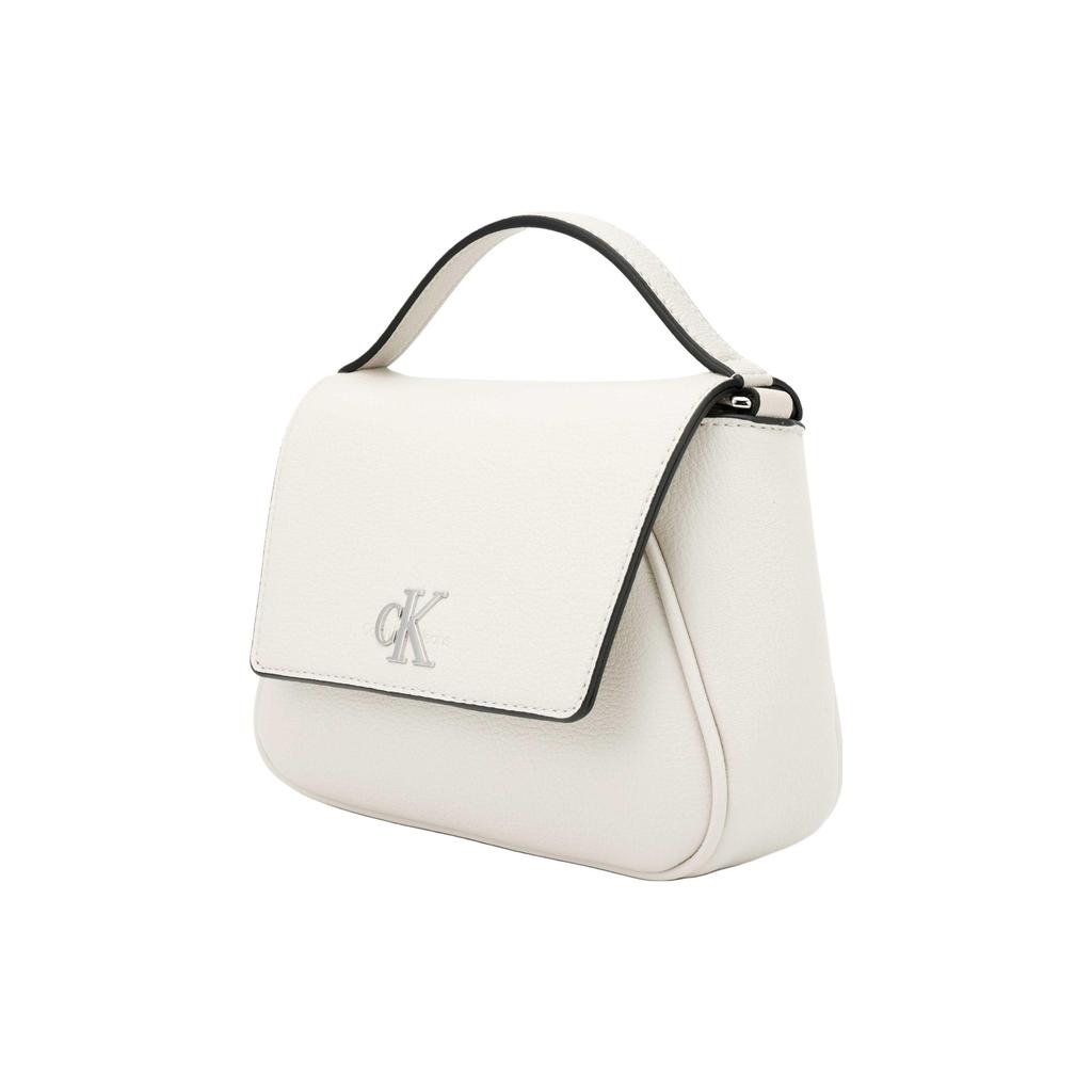 CALVIN KLEIN Artificial Leather Handbag , Shoulder Bag , Crossbody Bag Women's White (Unisex) Handbags DH3272 137