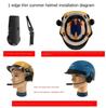 Summer Motorbike Electric Bike Helmet Headset Fix Clamp Multifunctional Steel Clip Plastic Clip Helmet Bluetooth Headset Clamp