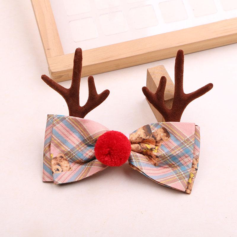 DIY Christmas Hair Clips: Antler, Sequin, and Bow Embellishments for Kids