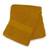 Cotton Bath Towel 500 Gr/m2 70x130 Cm LAGOON Mustard, by Soleil D'ocre