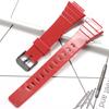 Смоляной ремешок для часов Casio W-215H W215H W-217H F105W F108WH Запасной ремешок 18 мм Водонепроницаемый Спортивные аксессуары для часов