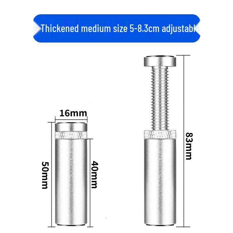 Telescopic All-Aluminum Magnetic GPU Support Bracket for RTX 4090/3070 - Anti-Bending, Adjustable.