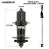HASSNS Pro 7 36h Задняя втулка 36 отверстий Freehub MTB Велосипед Четыре подшипника 32H Задняя втулка для 7-12 скоростей Шумная Cube Велосипед 6 собачек Втулки