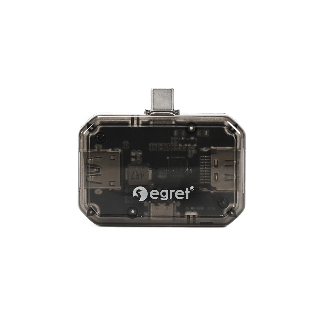 EGRET USB HDMI Коннектор для Смартфонов и Мини-Док-Станция Расширения 60WPD USB Видео Легкий EH23-3C 1-в-3 USB-C Хаб, Адаптер, Планшеты, USB-C