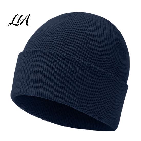 Walking Thermal Hat Knitted Winter Hat, Unisex Thick Skull Cap, Cozy Windproof Cold Weather Headwear Warm Knit for Men Women Outdoor Hiking Jogging