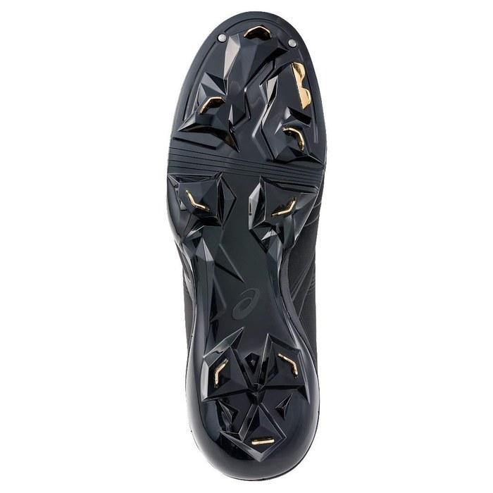 [Asics] Baseball Metal Spike Shoes Speed Axel SM-P Black/Black 26.0 cm