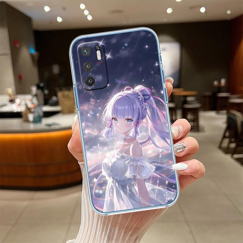 NH29 Genshin Impact Transparent Phone Case for Motorola Moto Edge 20 30 40 50 S30 Fusion Ultra Pro Neo Lite + G200 G23