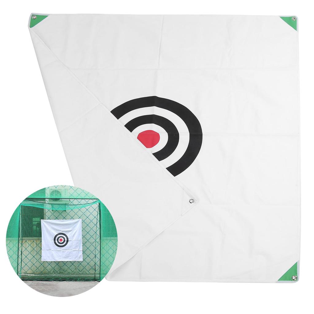 Golf Practice Hit Cloth Good Sound Golf Hitting Target Net for Indoor Outdoor Training(Motif