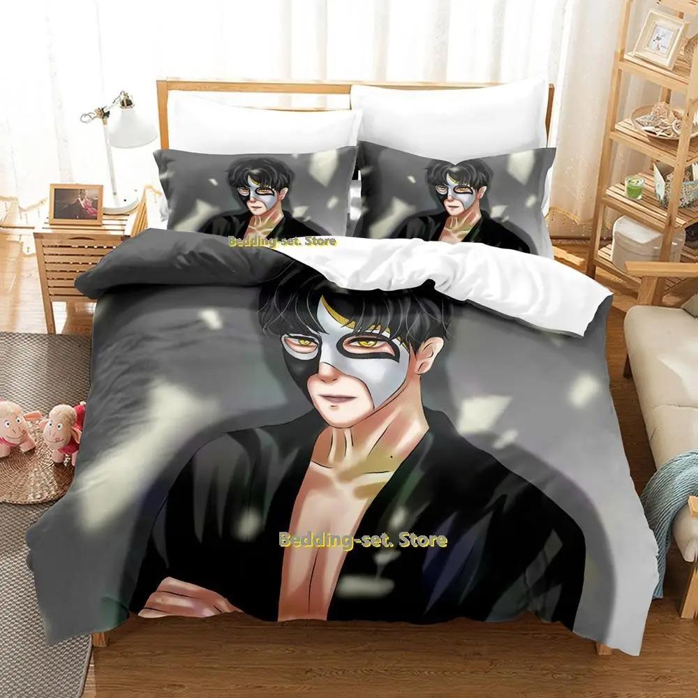 Новый комплект постельного белья Bj Alex, односпальная кровать, двуспальная кровать размера «king-size», комплект постельного белья для взрослых и детей, комплект простыней с 3D-принтом в стиле аниме