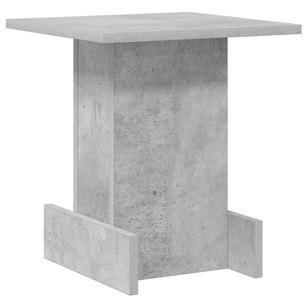 Side Table Concrete Grey 35.5 x 35 x 40 cm Particleboard