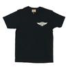 Vanson Leather Eagle Print Short Sleeve T-Shirt -882V067- (S, Black)