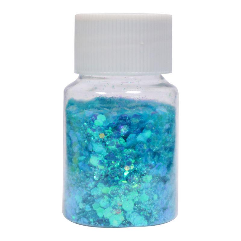 Синий Мелкий Глиттер для Resin Art Craft Supply Блестки Блестящие Пайетки Фестивальный Макияж Блестки Косметические Блестки для Глянцевой Формы Mak