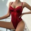 Slim Fit Bodysuit Tops Sexy Perspective Backless Jumpsuit Women Lace Mesh Splicing Sleeveless Rompers Elegant Playsuits 30590