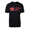Diesel Unisex Adult Striped Logo T-Shirt