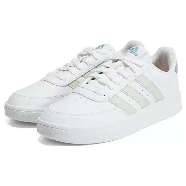 adidas Neo Bravada 2.0 Модные Повседневные Нескользящие Прочные Низкие Кеды Женские Кроссовки Белый Серый GZ9371