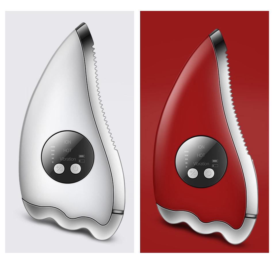 K-SKIN KD817 Скребковая доска Guasha, косметический инструмент, бытовой инструмент для массажа лица, микротоковый индукционный инструмент для всего тела