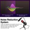 Condenser Microphone USB Wired For PC Laptop Computer Professional Gaming Acssories Kit Gamer Sound Live Streaming Podcast RGB