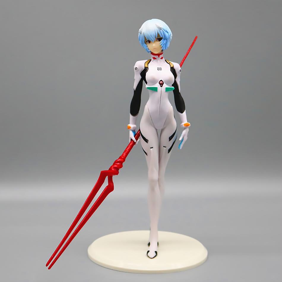 Hot Anime Eva Neon Genesis Evangelion Ayanami Rei Figures New Century Evangelion Figure Action Fashion Girl PVC Model Toys Gift
