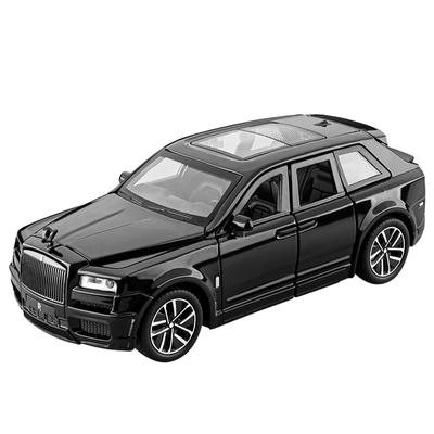Масштаб 1/32 Rolls Royce Cullinan Роскошный внедорожник Сплав Литой Металлический Модель Звук Свет Инерционный Игрушка Миниатюрная Машина Украшение Детские Игрушки Подарок