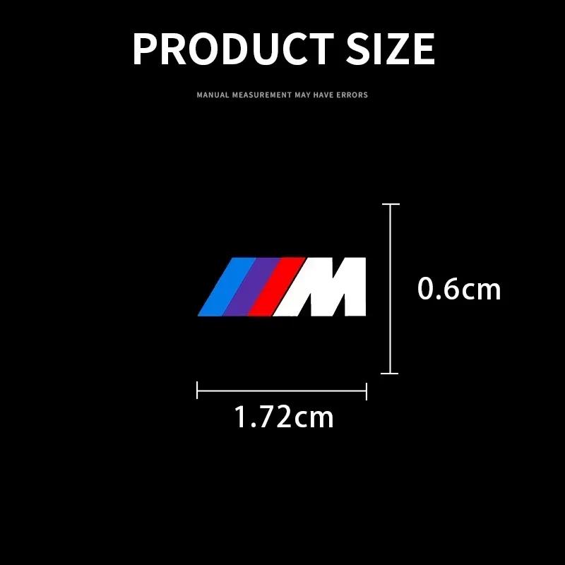 BAGH3 Car Sticker Hot Car Window Lift Button Sticker Steering Wheel Emblems Decal Car Styling For BMW M3 M4 M5 G42 G30 G20 E90 E90 E93