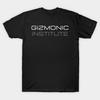 Мужская черная футболка с принтом Gizmonic Institute Печать на трансферной бумаге без вырезания Хлопковая футболка