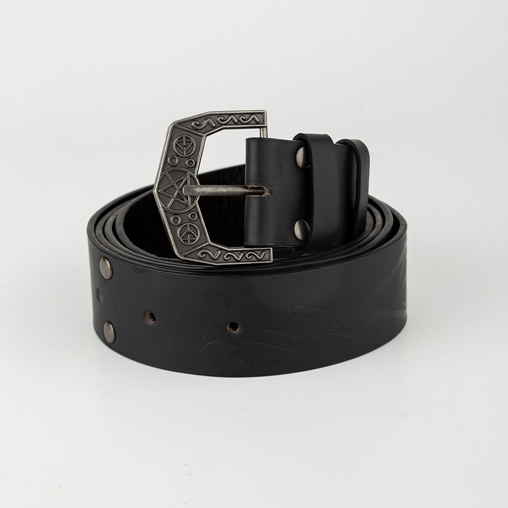 Тисненый пояс викингов эпохи Ренессанса из ПУ кожи, средневековый пояс, ретро кельтский пояс, украшения