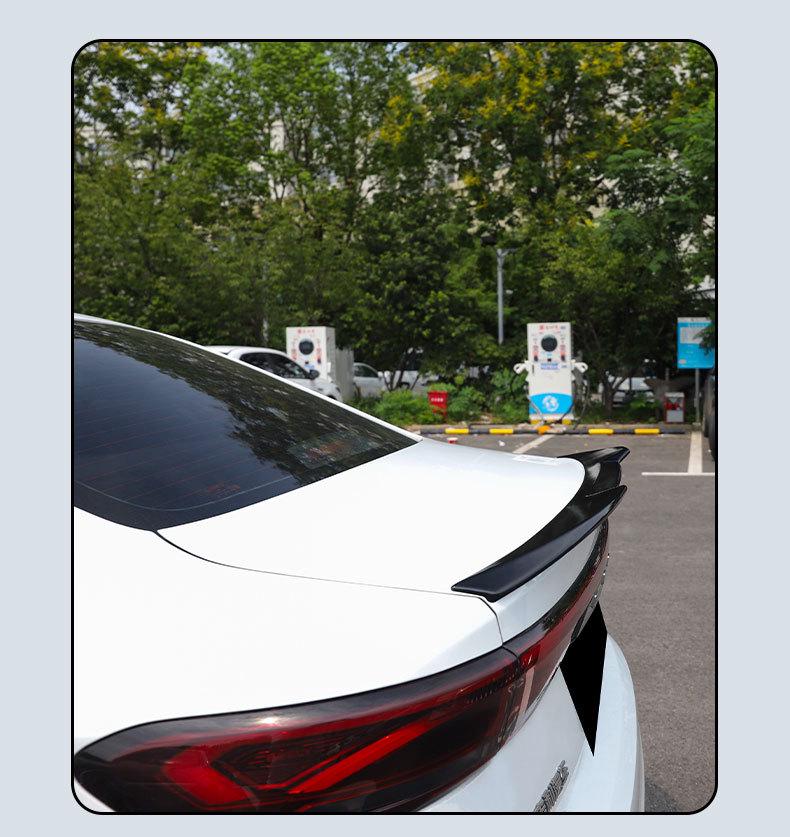 Задний спойлер Geely Emgrand: Простая установка без сверления, Спортивное крыло-спойлер