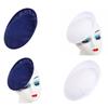 Elegant Vintage Fascinator Hat Base DIY Round Saucer for Tea Party Costume Exquisite French Fascinator Base Perch