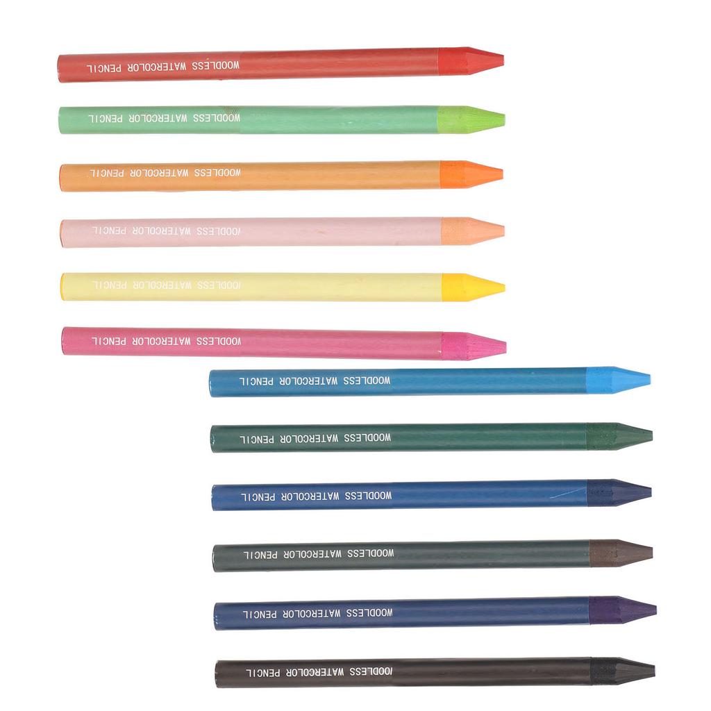 Набор цветных карандашей 12 цветов акварельные сердечники водорастворимые экологически чистые карандаши для рисования для искусства