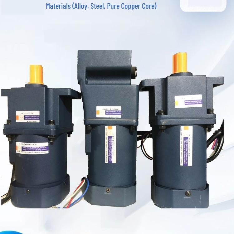 6W-25W Variable Speed Right Angle Motor, Micro Reduction, DC/AC 110V-380V, Constant Speed.