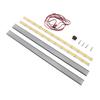 2PCS Top Mount LED Light Strip Kit for Prusa MK4 24V 2 Colors 3D Printer LED Light Bar with Power
