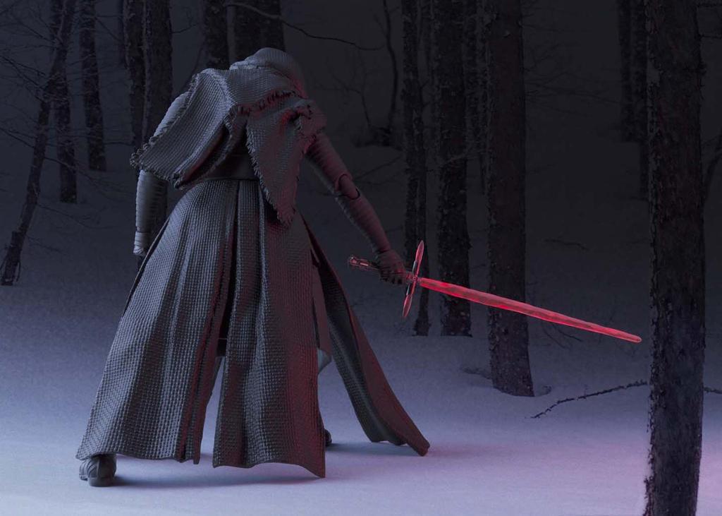 TAMASHII NATIONS Star Wars Kylo Ren примерно 160 мм окрашенная подвижная фигурка SHFiguarts ABS&PVC