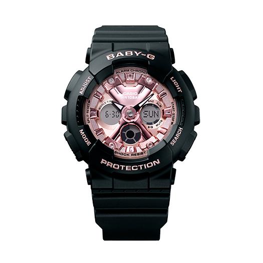 Casio Мужские Аналоговые Кварцевые Часы BA-130-1A4 из Смолы, Водонепроницаемые до 100 м, Ударопрочные