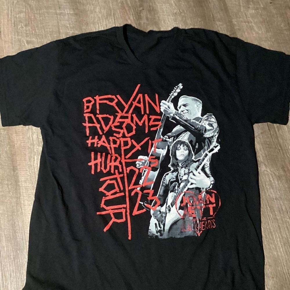 New Bryan Adams & Joan Jett tour Gift For Fans Unisex S-5XL Shirt MD229 Unisex T-Shirt