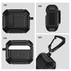 Earphones Case For Airpods Pro 1st 2nd Generation Switch Lock Case Shockproof Cover For Apple Air Pods 3 2 1 Cases With Keychain