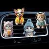 Дизайн кошки Зажим для парфюма в вентиляционное отверстие автомобиля Ароматерапия Освежитель воздуха Диффузор Украшение салона