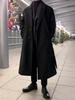 Men's Mid-Length Korean-Style Woolen Overcoat for Autumn/Winter