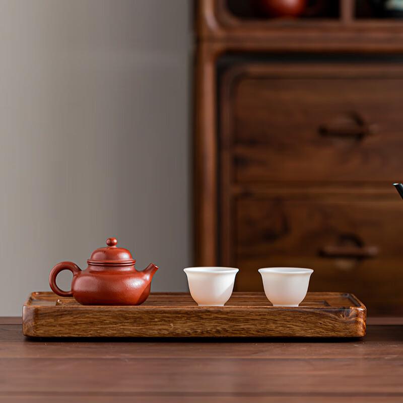 HA Walnut Wood New Chinese Style Drainage Tea Tray