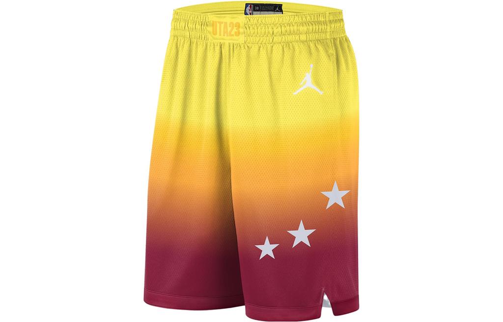 Nike X NBA Casual Shorts Men's Burgundy Moderate DX6335-600