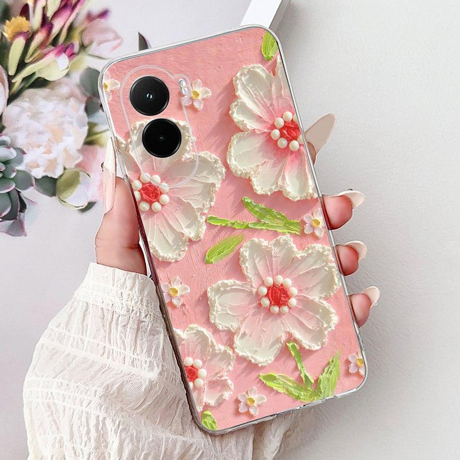 Для Xiaomi Poco M7 4G Чехол Poco M7 Plus Покрытие Роскошный Карп-Дракон Мягкий Тонкий Силиконовый Чехол для Телефона Для Xiaomi PocoM7 M 7 2025 Оболочка