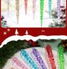 Прозрачный Рождественский Ornament Ледяной Кристалл Сосулька Снежинка для Украшения Елки