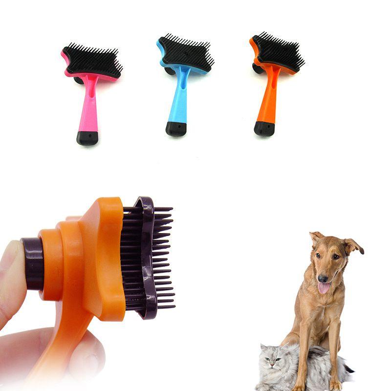 Multifunction Dog Pet Cat Puppy Hair Shedding Grooming Trimmer Brush Comb