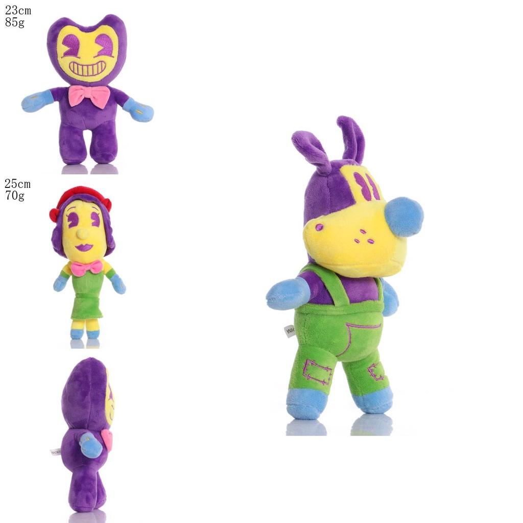 Красочная мягкая игрушка Бенди и Чернильная машина, фигурка, игрушка, идеально подходит для коллекционеров